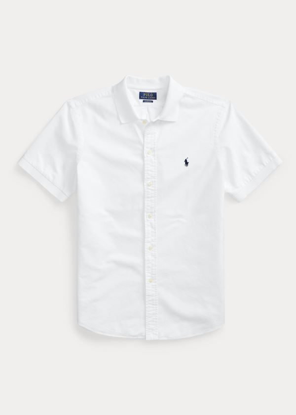 Polo Ralph Lauren Classic Fit Polo Collar Oxford Skjorte Herre Danmark (YJEHB8497)